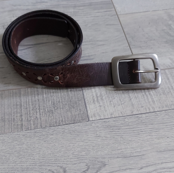 Italian leather Belt - Picture 2 of 2
